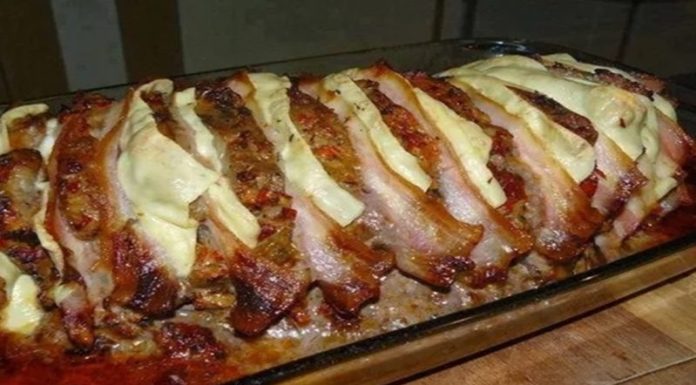 Receita de Lombo de Porco Recheado com Queijo e Bacon