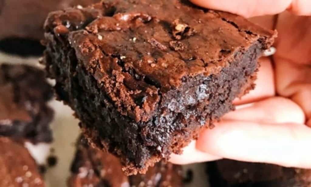 brownie sem farinha e açucar