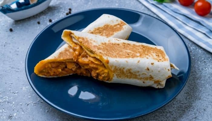 Burrito de Frango Mexicano fica uma Delícia Faça Hoje