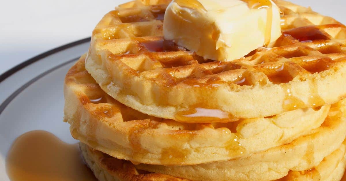 Waffles deliciosos para comer nas manhãs faça já