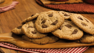 Cookies caseiros receita que fica macia no meio