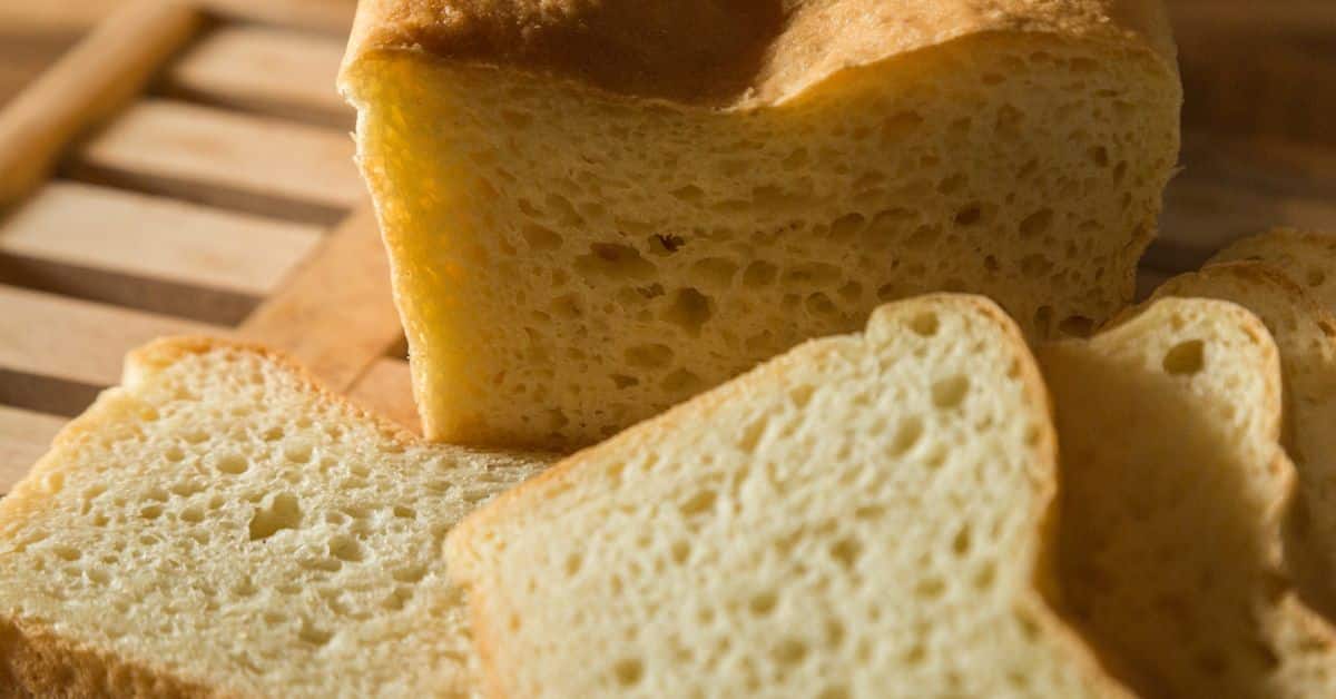 pão sem gluten perfeito para as manhãs