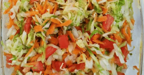 Salada de Repolho fácil de fazer essa deliciosa receita vai te surpreender