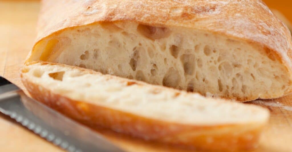pão ciabatta sem igual