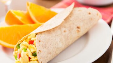 Burrito de ovo é a união entre saúde e gostosura FAÇA JÁ