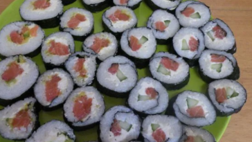 Sushi super simples veja como fazer