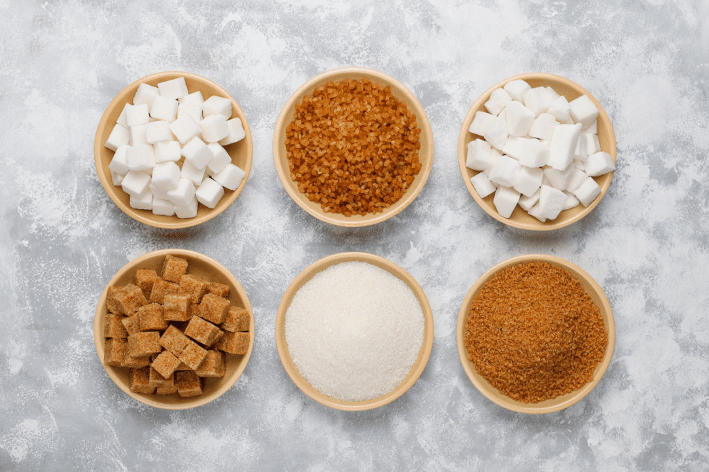 Conheça os tipos de açúcar