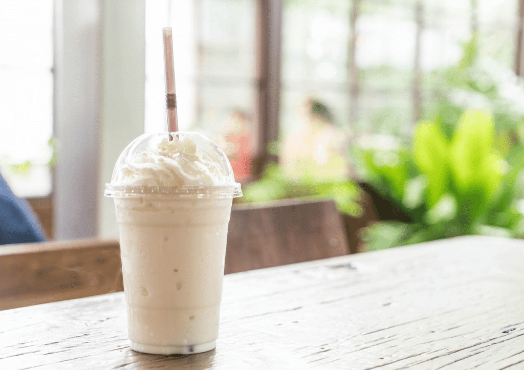 Milk shake de coco: Como preparar