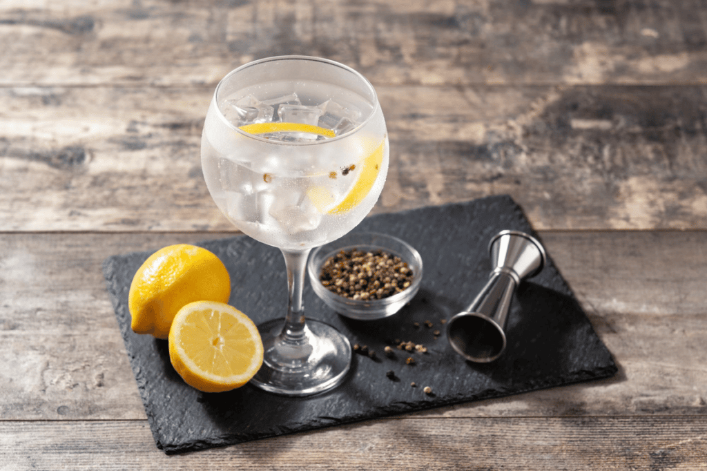 como fazer gin tônica