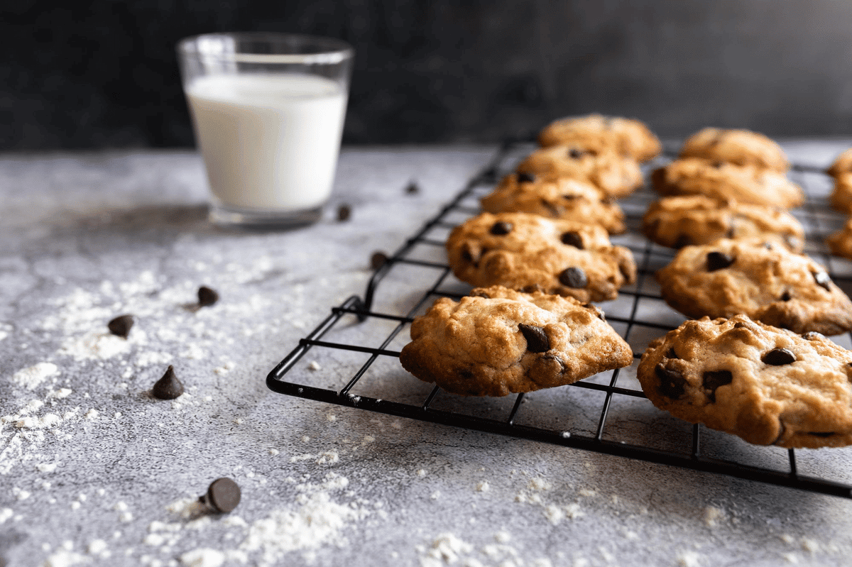 Cookie integral com chocolate: Fácil de fazer, delicioso