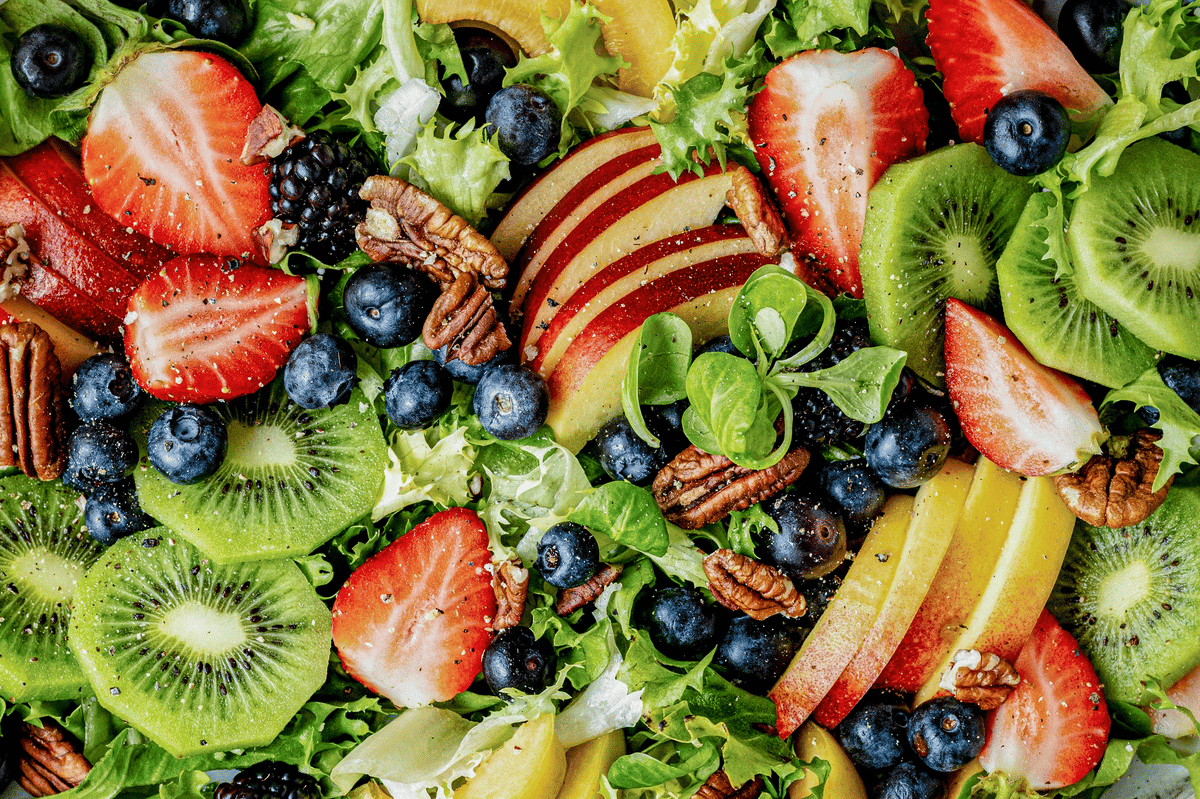 Salada verde com frutas: Como fazer