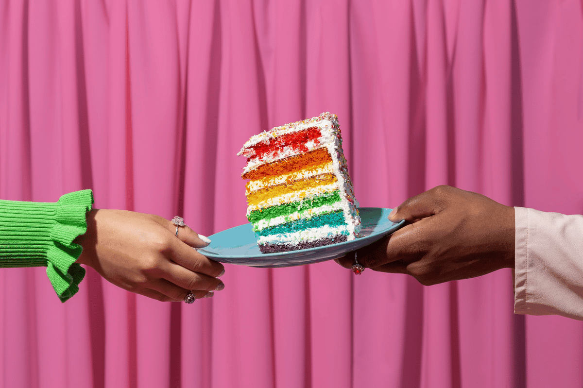 Como fazer bolo arco íris