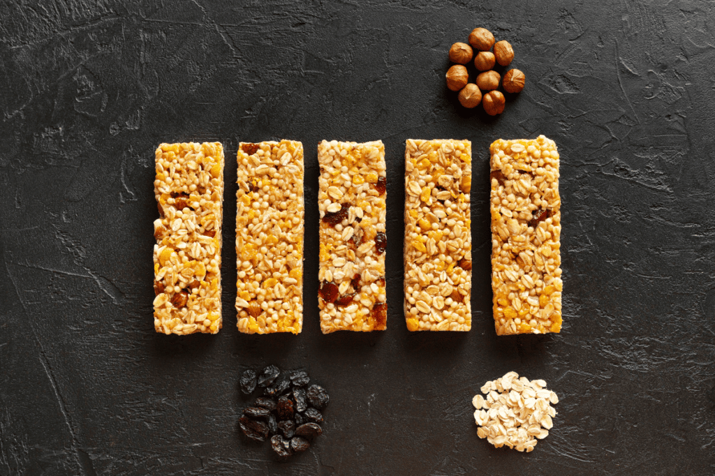 Barrinha de cereal integral: Nutritiva e saborosa