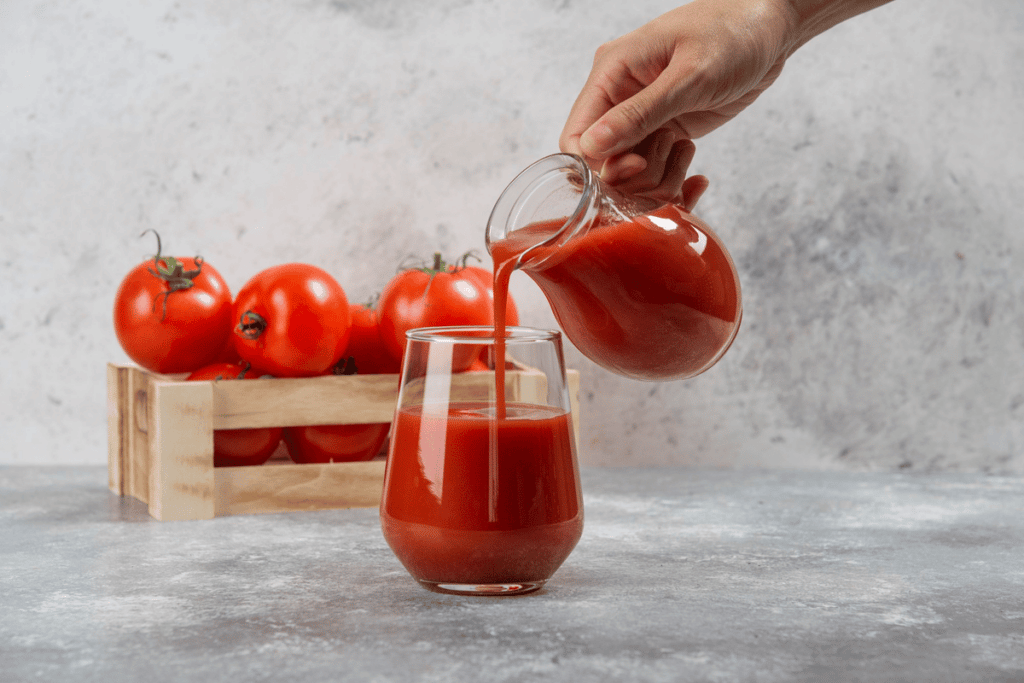 Molho de tomate com beterraba