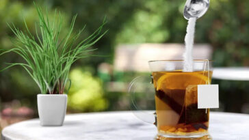 receita do Chá de erva doce com bicarbonato